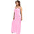 Be You Light Pink Lace Women Night Dress / Nighty