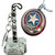 Ensure sales  Marvel avenger Thor and captain America key chain and key Ring Pack of 2