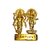 Gold Plated Vishnu Laxmi Idol - 7 cms