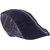 Tahiro Blue Velvet Half Black Leather Casual Golf Cap - Pack Of 1