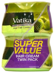 Vatika Naturals Hair Fall Control Cream - 140ml (Pack Of 2)