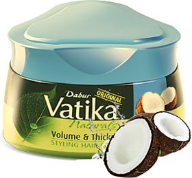 Vatika Naturals Volume  Thickness Coconut Cream (140ml)