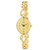 Mark Regal Oval dial Gold Metal Strap Analog Watch For Women