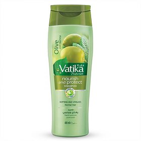 Vatika Nourish  Protect Shampoo - Imported (400ml)