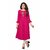 Vaikunth Fabrics Kurti In Pink And Rayon Fabric For Womens VF-KU-213
