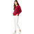 Miss Chase Maroon Tie Your Best Sweatshirt