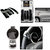 Universal i-Pop Black Big Size Car Steering Wheel Power Holder Knob Spinner  Door Guard By Spidy Moto