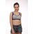 Arousy Girl's Seamless Racerback Wirefree Bra Non Padded Full Coverage Bra For Women Milanche Fabric Sports Bra Pack of 2