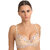 Creamy Finely Embroidered Dashing Push Up Plus Size Bra