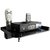 Digiway Set Top Box Stand With Double Remote Holder(Black)