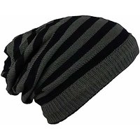 Mens womens Solid Woolen Slouchy Winter Beanie Cap
