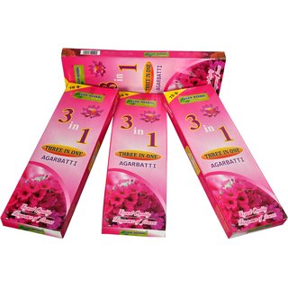 VEDA HERBAL - AGARBATTI (3IN1 ) COMBI OFFER OF 10PACKETS