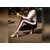Code Yellow Women's Trendy Red Black White Side Stripe Jeggings Yoga Gym Wear