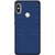 Cellmate Exclusive Soft Matte Fabric TPU Protection Designer Mobile Back Case Cover For Redmi Note 5 Pro - Blue
