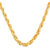 Charms Combo Of Three Gold Plated Alloy Chain for Men