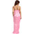 Be You Pink Solid Women Nightwear Set / 3 piece Nighty Set