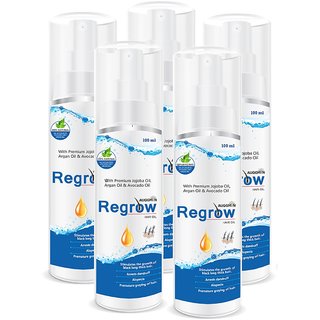 Auggmin Regrow /Regain Hair Oil (Pack of 5)
