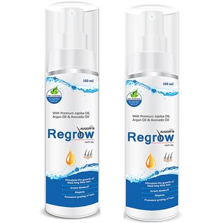Auggmin Regrow /Regain Hair Oil (Pack of 2)
