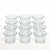 DIWALI FESTIVALS DECORATIVE 6 PIECE TEALIGHT CANDLE HOLDERS WITH 6 PIECE CANDLES