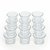 DIWALI FESTIVALS DECORATIVE 10 PIECE TEALIGHT CANDLE HOLDERS WITH 10 PIECE CANDLES