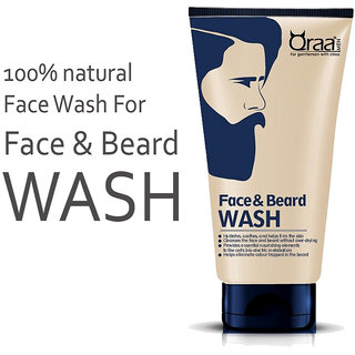 qraa men face wash