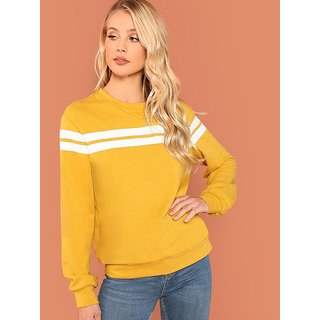 mustard colored womens sweaters