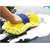 s4d Wash and Dry 2-in-1 Multipurpose Microfibre High Performance Cleaning Sponge, 1 Pieces