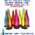 DECORATIVE BOTTLE TEALIGHT CANDLE HOLDERS HANGING LAMP 1PC Holder + 5 Pcs Tealight Candles (Random Color)