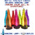 DECORATIVE BOTTLE TEALIGHT CANDLE HOLDERS HANGING LAMP 3PC Holder + 5 Pcs Tealight Candles (Random Color)