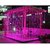 Ever Forever Water Fall Mode LED Curtain String Lights Pink