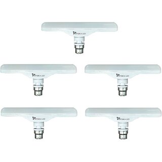 Buy Syska 12 W T Bulb B22 LED Bulb White Pack of 5 Online 1740 from ShopClues