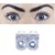 Optify Combo Sea blue  Grey Pack Monthly Contact Lens  (0, Sea Blue, Grey,  Pack of 4)