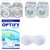 Optify Grey  Tarquise Monthly Contact Lens (0, Grey  Tarquise, Pack of 4)
