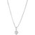 Be You Marvelous Designer Look 92.5 Sterling Silver Heart Shape Pendant with Chain for Women