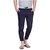 ToYouth Combo Of 2 Men's Navy Blue and Black Cotton Blend Trackpants