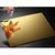 Bikri Kendra - Golden 200 Square - 3D Acrylic Mirror Wall Stickers - B071JFMDZC