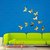 Bikri Kendra - 3D Acrylic Mirror Wall Stickers For Drawing Room Living Room Bed Room Kids Room Home & Office - 10 Butterfly Silver ( 2 Set )
