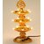 VRCT 21 Deep Golden Diwali Diya Lights Plastic