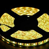 12V Flexible LED Strip Lights, LED Tape, Warm White, IP65 Waterproof, 300 Units 3528 LEDs, Light Strips, 5 Meters 16.4 Feet