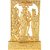 Gifts  Decor Metal Gold Plated Decorative Shri Ram Darbar Idol for Mandir or Temple, Office Temple, Car Dashboard