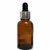 Dhan Distributors  6 PCS 25ml Amber Color Glass Bottle Glass Dropper, Plug Dropper  White Cap for Essential Oils Blends  Perfumes Cosmetics