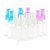DIY Crafts 10PCS 2 oz Clear Plastic Spray Mist Bottles Pipette Atomiser Essential Oil Cosmetic Perfume for Travel (Mix)