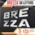 CarMetics Brezza 3d Letters for Vitara Brezza  Chrome Wrapped 3d Stickers Brezza accessories logo emblem Decals