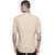 Jeaneration Solid Beige Cotton Linen Shirt for Men