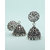 Voylla Stylish Oxidized Jhumki Earrings For Women