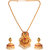 Kord Store Party Wear Gold  Multicolor Stone Traditional Jewellery Necklace Set with Earrings for Women Girls.