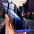 MOBIMON Honor 9N Front Back Case Cover Original Full Body 3-In-1 Slim Fit Complete 360 Degree Protection - Black Blue