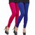 Ssuviddhy Combo Eco Leggings Red and Royal Blue