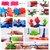 Zyka Online Services Colourful Motorized Interlocking Funny Gear Building Blocks Set - 81 Pieces