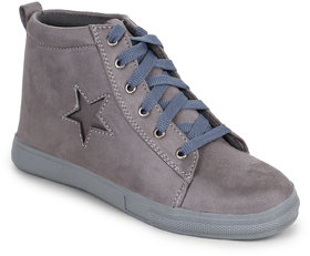 Fiteh Women's Grey Sneakers